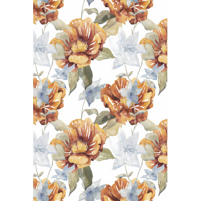 Ebbing Peonies II by Grace Popp - Wrapped Canvas Painting