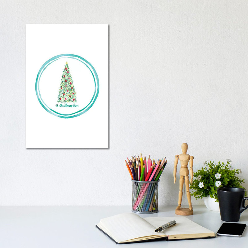 Oh Christmas Tree I by Amanda Mcgee - Wrapped Canvas Print, 45.72cm H x 30.48cm W x 1.91cm D