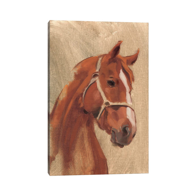 Thoroughbred II by Jacob Green - Wrapped Canvas Painting, 20.32 cm H x 30.48 cm W