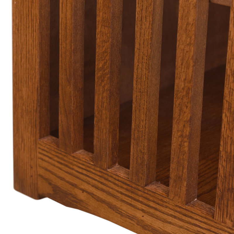Bibliothèque standard en bois massif Moxee, (4 tablettes) H 48 po x l 30 po x P 12 po