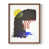 Brown Single Picture Framed