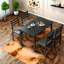 Ensemble de table de salle à manger en bois aggloméré compact (doit inclure à la fois la table et la chaise)
