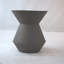 Table de coin pour terrasse, faux terrazzo