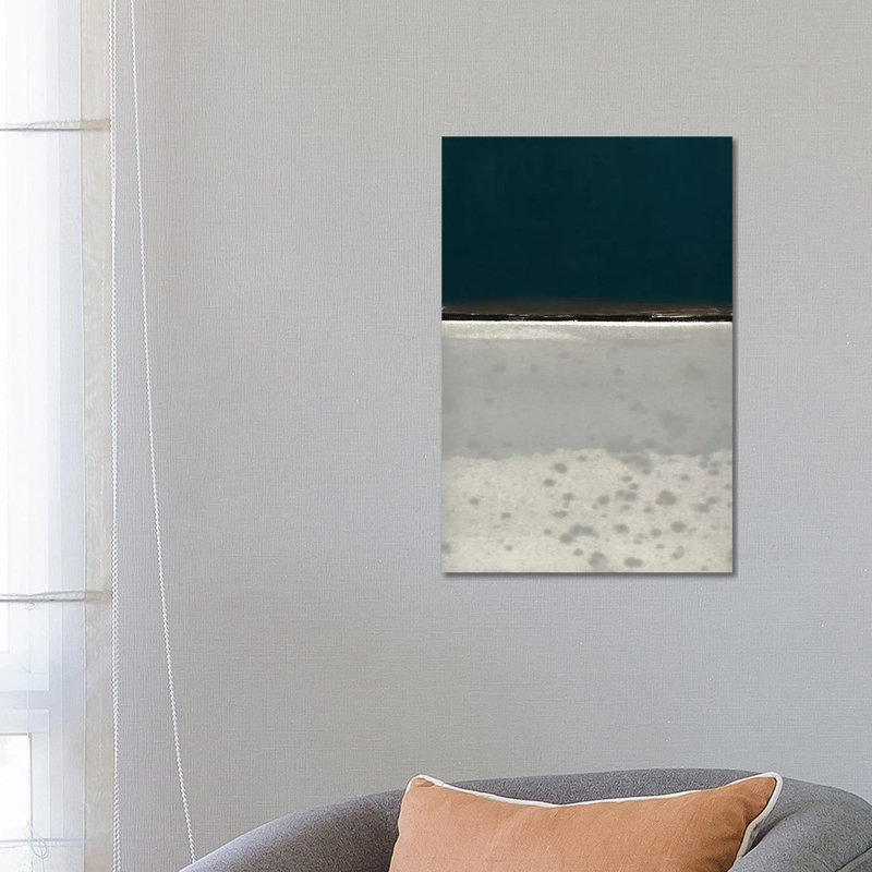 Horizon Indigo by Rob Delamater - Wrapped Canvas Painting, 66.04 cm H x 45.72 cm W x 3.175 cm D