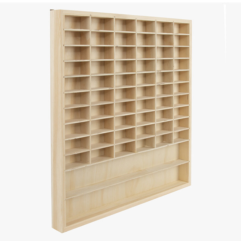Tiered Shelf, 64.5" H X 57" W X 5" D