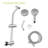 Multi Function Dual Shower Head - Shower System With 4.7" Rain Showerhead, 8-Function Hand Shower, Adjustable Slide Bar-126529139
