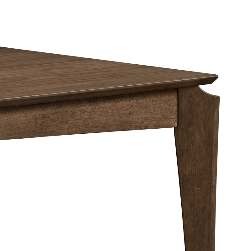 Ensemble de table de salle à manger 7 pièces Aveline, Beige / noyer