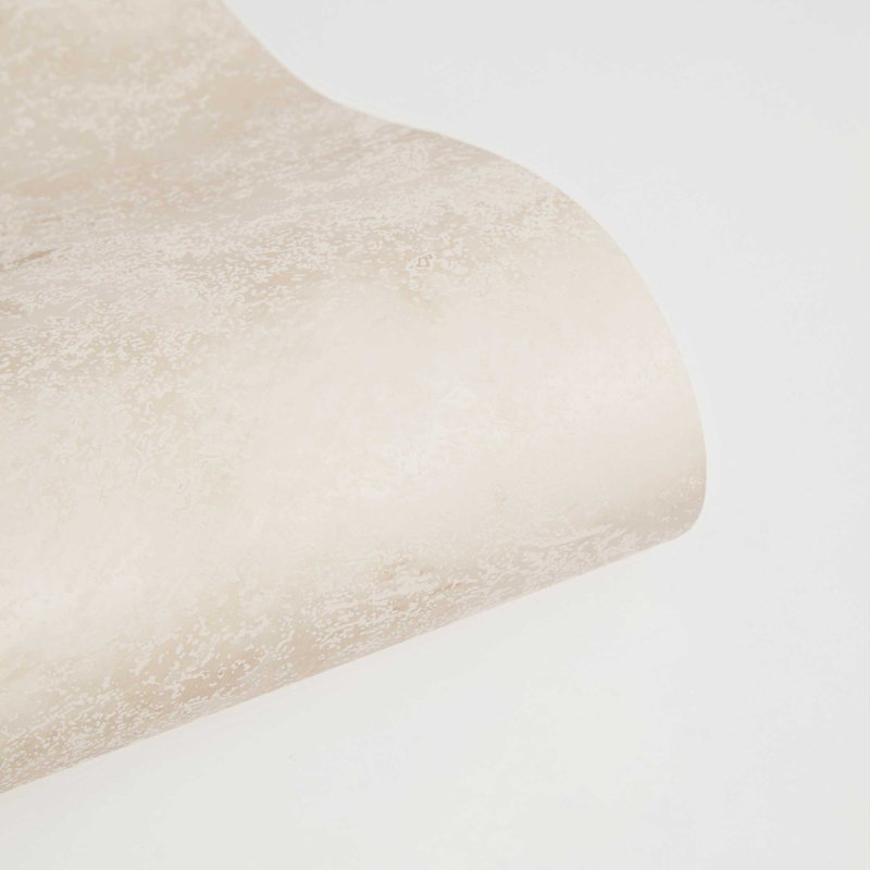 Faux Roman Clay Textured Peel and Stick Wallpaper by Pure Salt, Beige