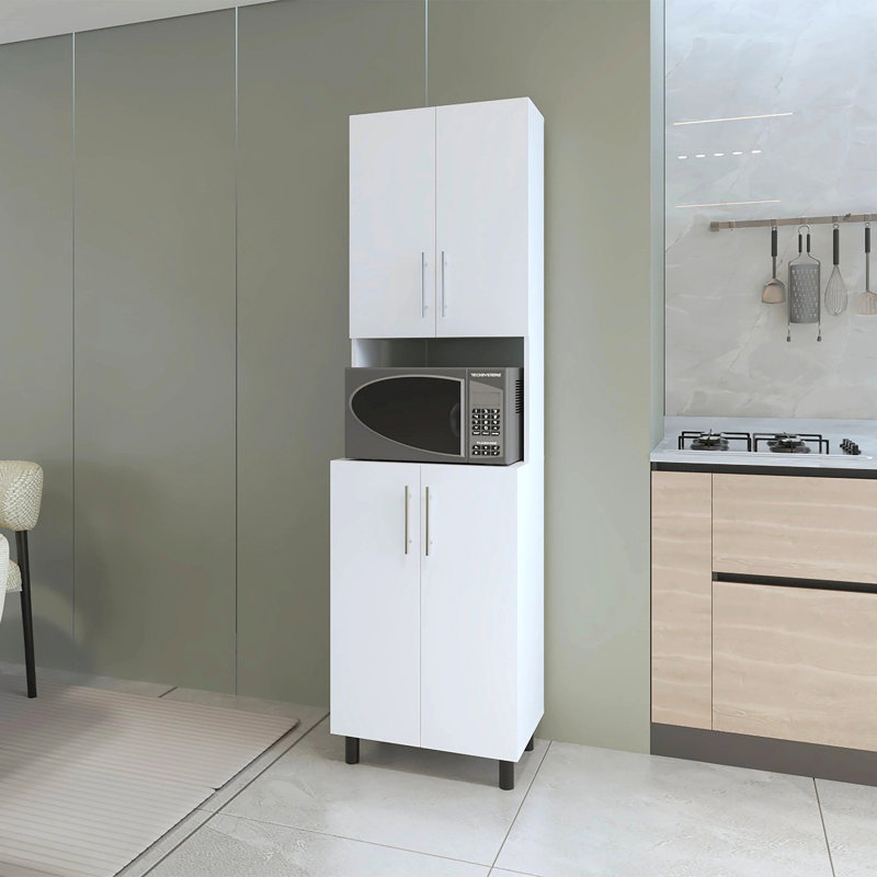 Garde-manger double avec rangement ouvert