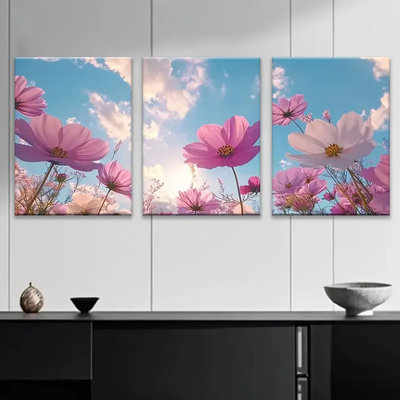 3 Piece Wrapped Canvas Print