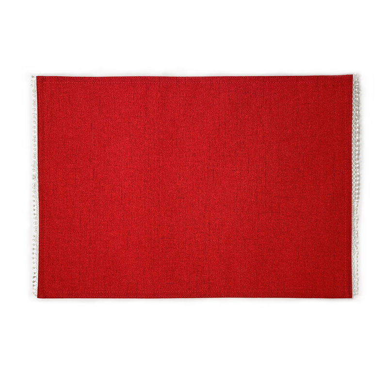 Napperons Lenox, Rouge