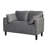 48" Modern Corduroy Loveseat Couch-1821988720