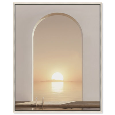 Sunset Warmth Print by Oliver Gal