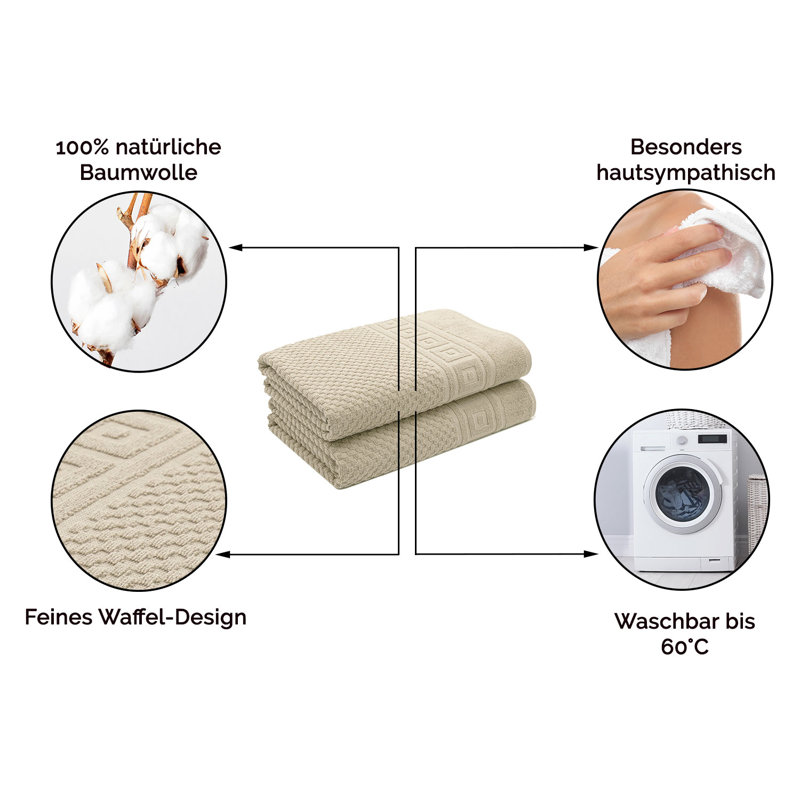 Midweight Bath Sheet, Cappuccino