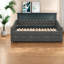 Lit gris multifonctionnel peu encombrant avec design USB et moderne