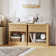 57.7cm W Solid Wood Bedside Table