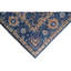 Hand Knotted Wool Area Rug in Navy