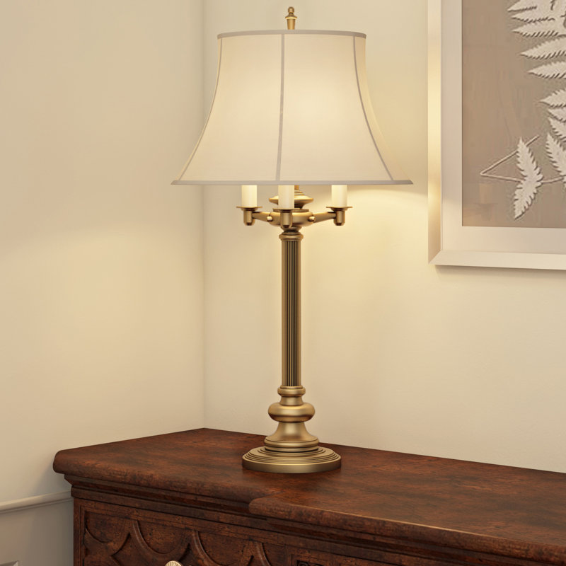 Newport Table Lamp, Antique Brass