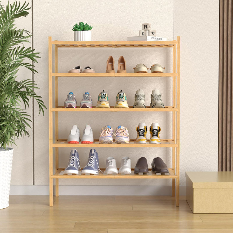 Range-chaussures 20 paires, Naturel