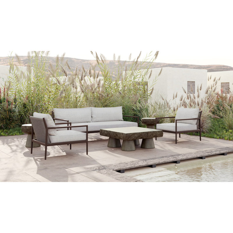 Pensacola Side Table Oat, Umber, Umber