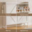 Rangement pour chaussures peu encombrant, organisateur de chaussures anti-basculement pour vestibule-1648450656