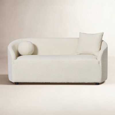Deans 68" Boucle Upholstered Loveseat