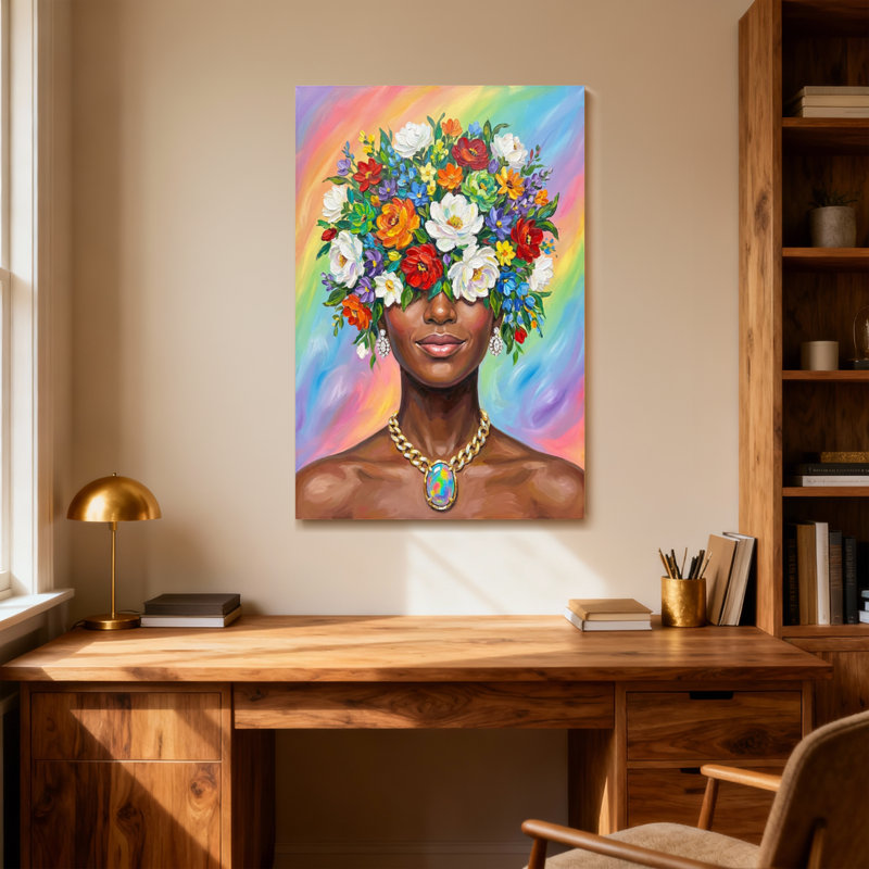 Art floral de la Saint-Valentin, H 18 po x l 12 po