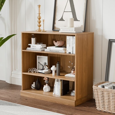 31" H x 31" W Wood Storage Furniture Bookcase Bookshelf