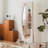 Rectangle Stainless Steel+Manufactured Wood Full Length Mirrors