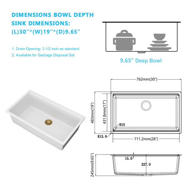 Dimensions du produit