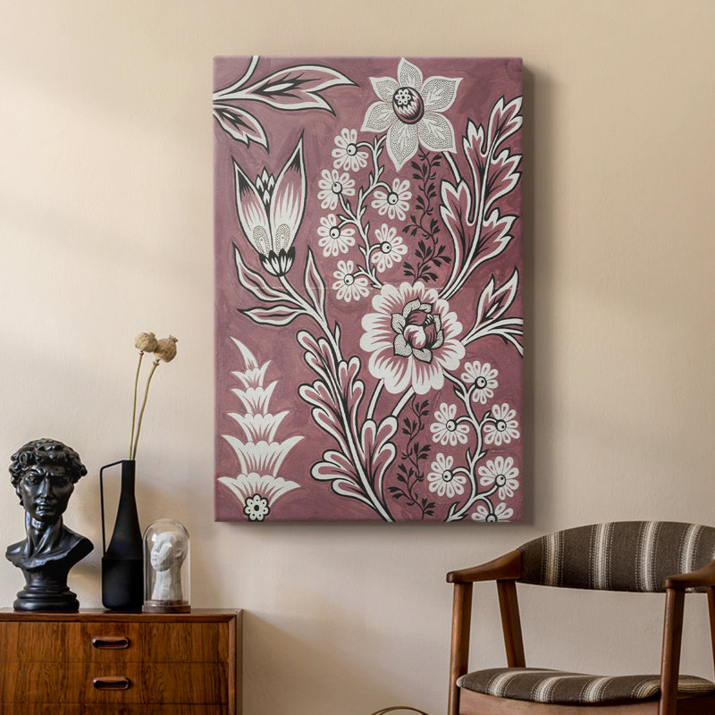 Reproduction abstraite rétro Lxxxi - galerie Cavas sur mesure, H 60 po x l 40 po