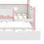 Lit de jour avec tablettes et lit gigogne en forme de maison-570313055-570176772