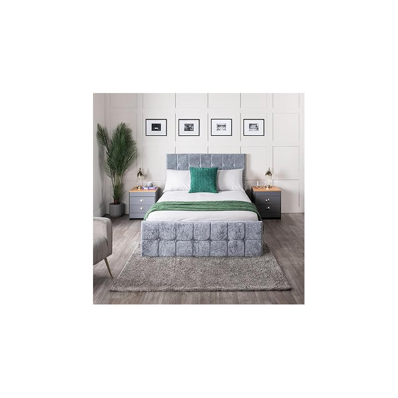Coilsprung Divan Bed Set, Mink, Small Double (4')