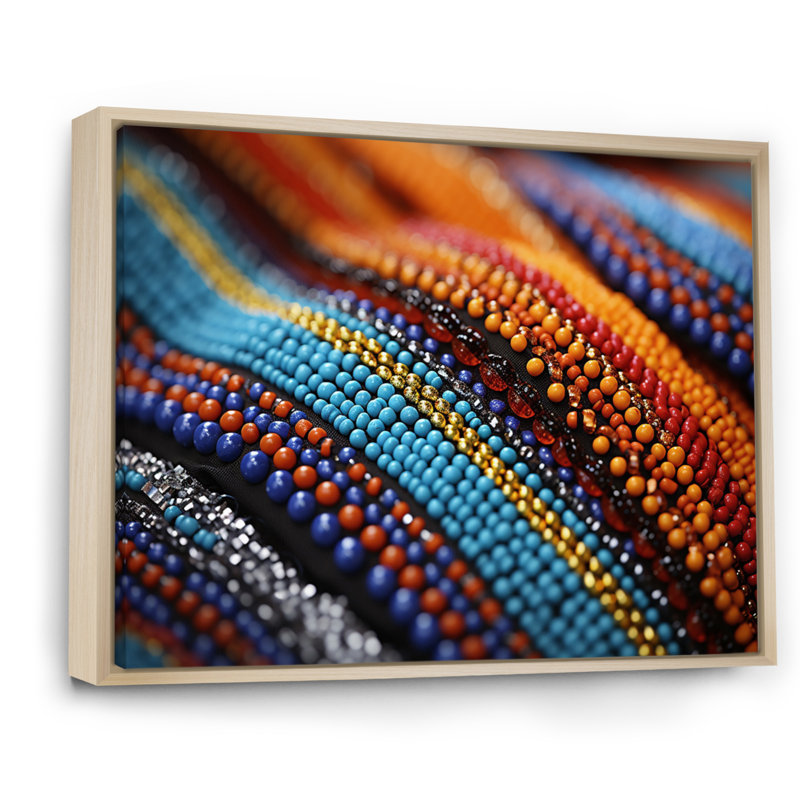 Tribus d'Afrique, perles de Samburi I - tribus d'Afrique, impressions sur toile, H 16 po x l 32 po x P 1 po