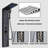44.48'' Shower Panel with Fixed Shower Head