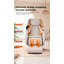 Fauteuil de massage corps entier avec balayage du corps, coussins gonflables, roulettes pour les pieds-267490930