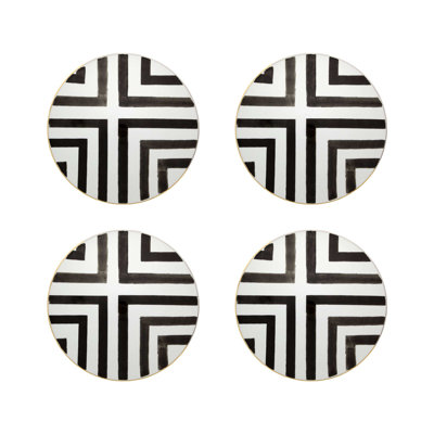 Sol Y Sombra Porcelain China Charger