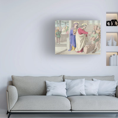 German School The Marriage In Cana Canvas Art