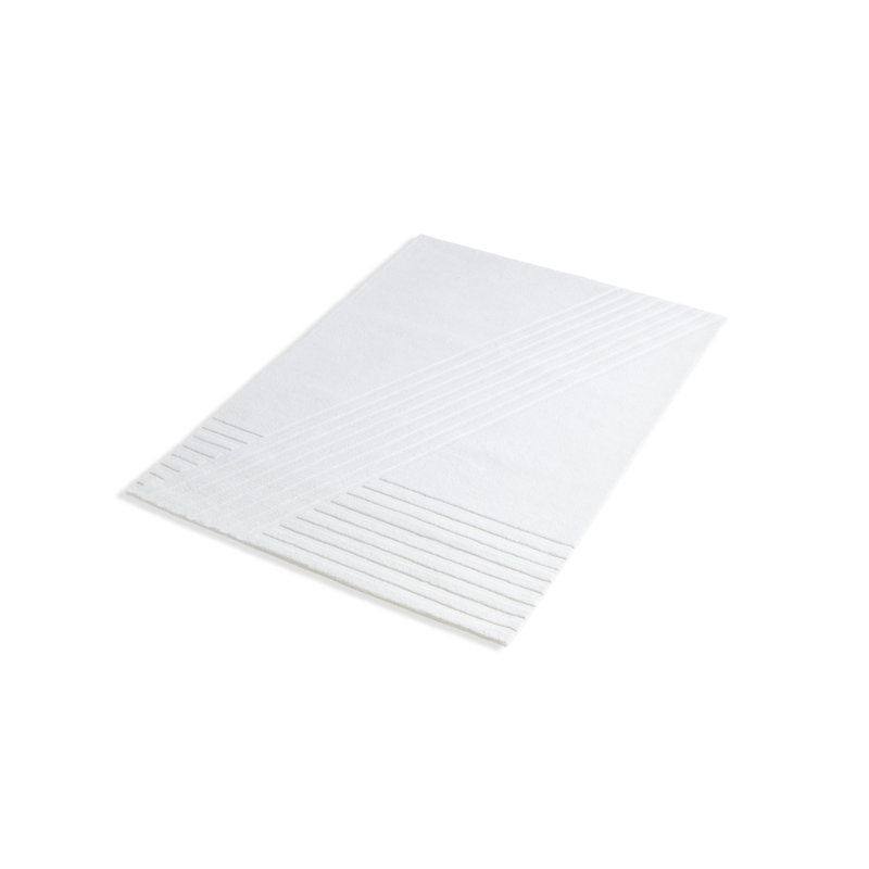 Off White Kyoto Rug, Rectangle 5'5" x 7'8"