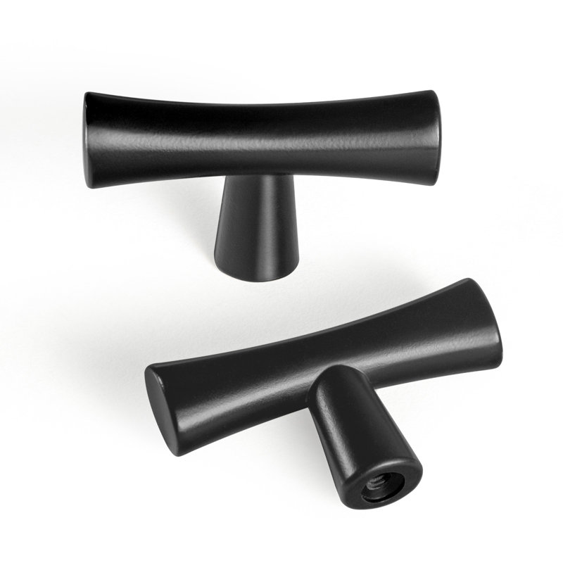 2" Length Bar Knob Multipack, Black