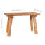 Kansas Solid Wood Teak Outdoor Bench-2003863790
