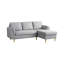 Canapé modulaire à méridienne réversible 83,5 po Sunny-363721442
