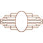 Médaillon de plafond 22 po x 22 po x l 11 po x l 6 po x H 10 3/8 po x T 3/8 po Elizabeth-63411704-63411708
