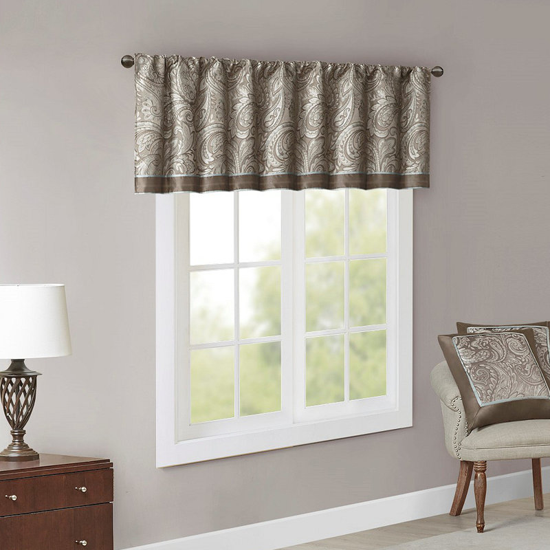 Jacquard Window Valance 50x18"