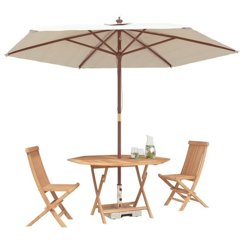 Teak Patio Dining Set with
