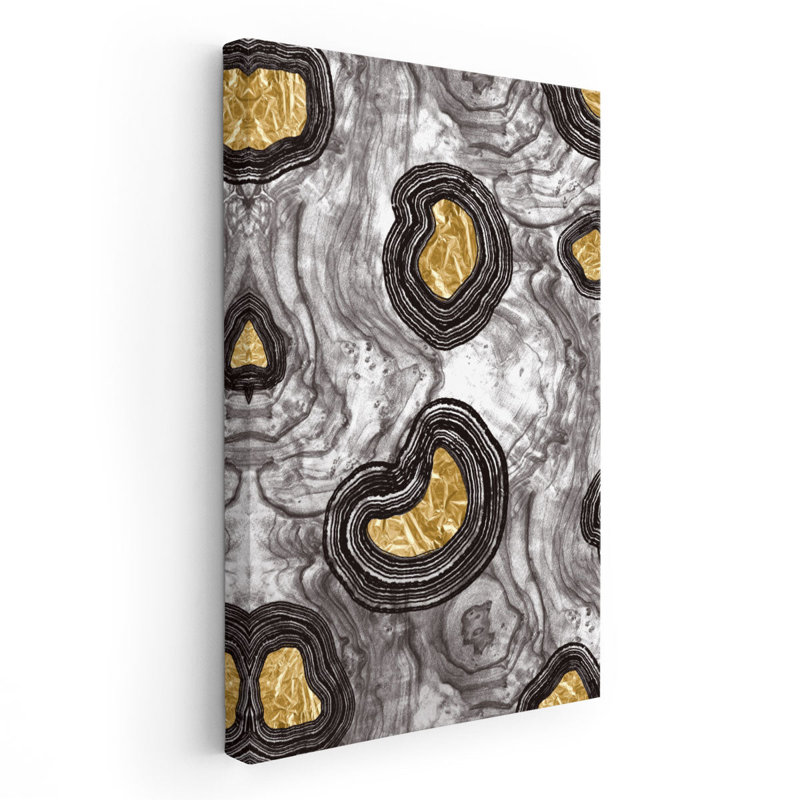 «Power Abstracts 4», reproduction d'art sur toile, H 48 po x l 32 po