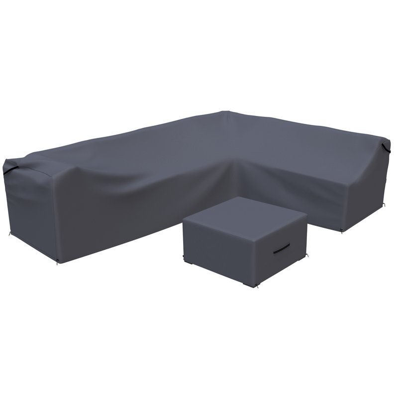 Keyala Rattan Sectional Seating Group Cover