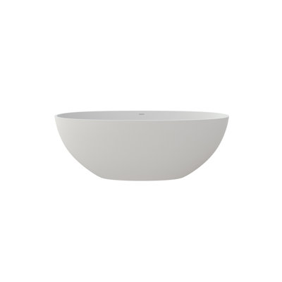 61" Premium Solid Surface Deep Soaking Bathtub