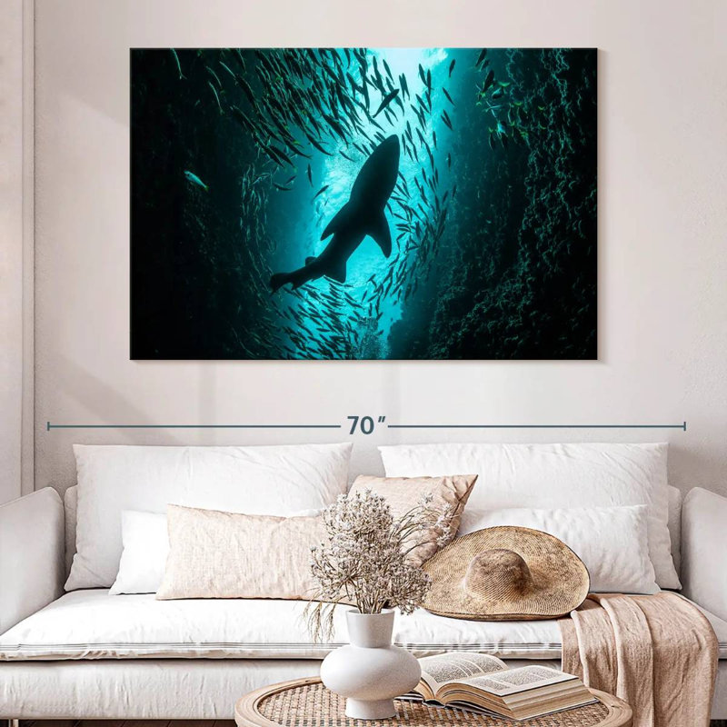Brampt Shark Depth, 34" H x 51" W
