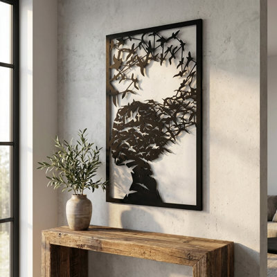 Kybele Modern Metal Wall Art